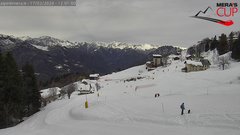 view from Alpe di Mera - Mera bassa on 2024-03-17