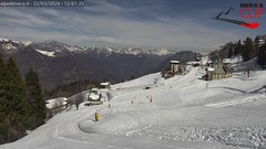 view from Alpe di Mera - Mera bassa on 2024-03-22