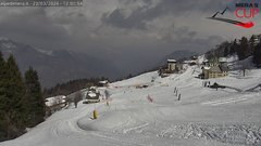 view from Alpe di Mera - Mera bassa on 2024-03-23
