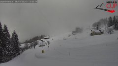 view from Alpe di Mera - Mera bassa on 2024-03-28