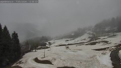 view from Alpe di Mera - Mera bassa on 2024-05-07