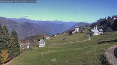 view from Alpe di Mera - Mera bassa on 2024-10-30