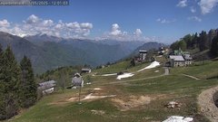 view from Alpe di Mera - Mera bassa on 2025-05-01