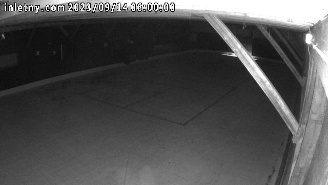 time-lapse frame, Inlet Fern Park Rink webcam