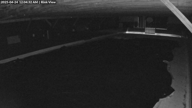 time-lapse frame, Inlet Fern Park Rink webcam