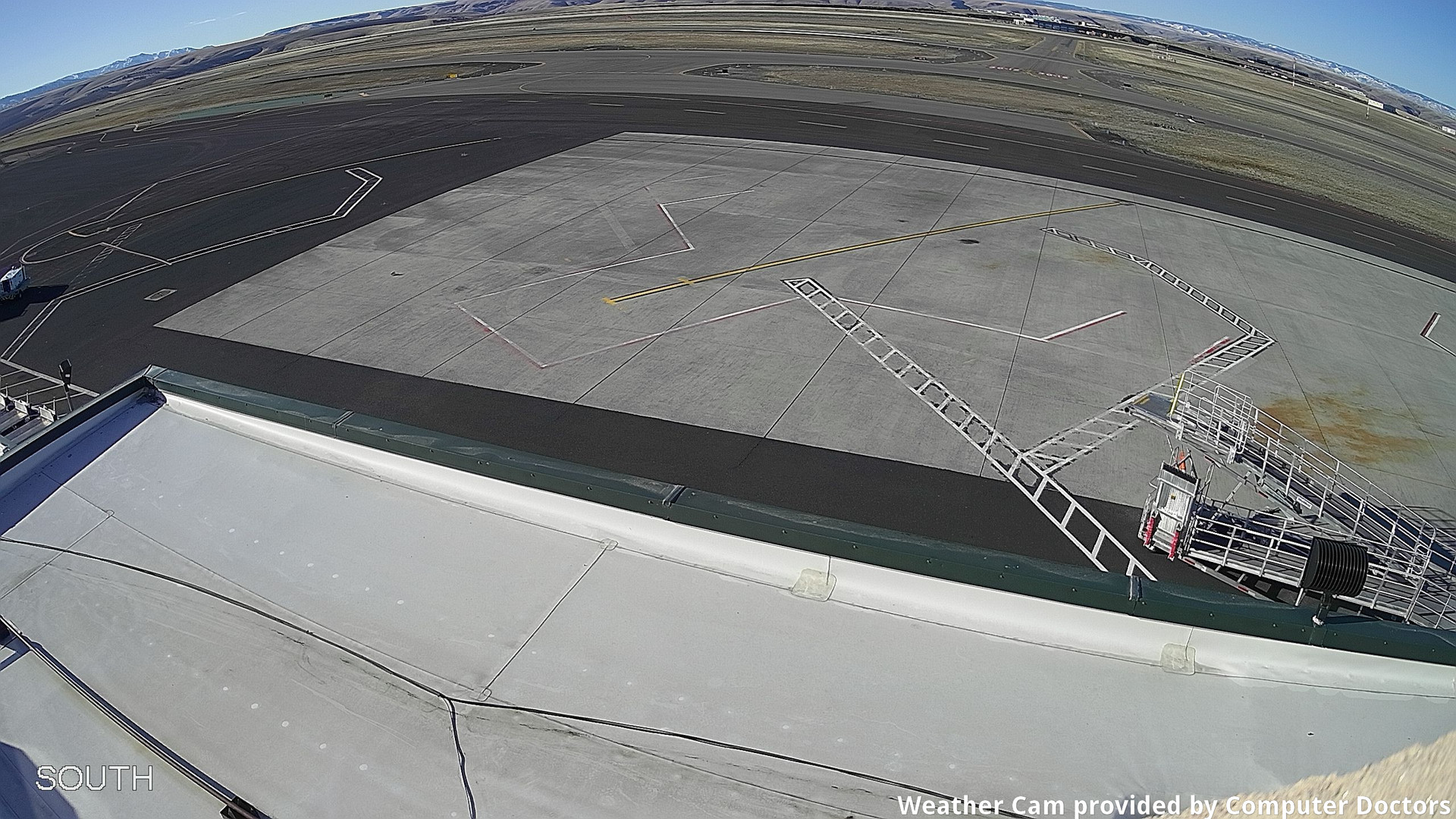 time-lapse frame, South webcam