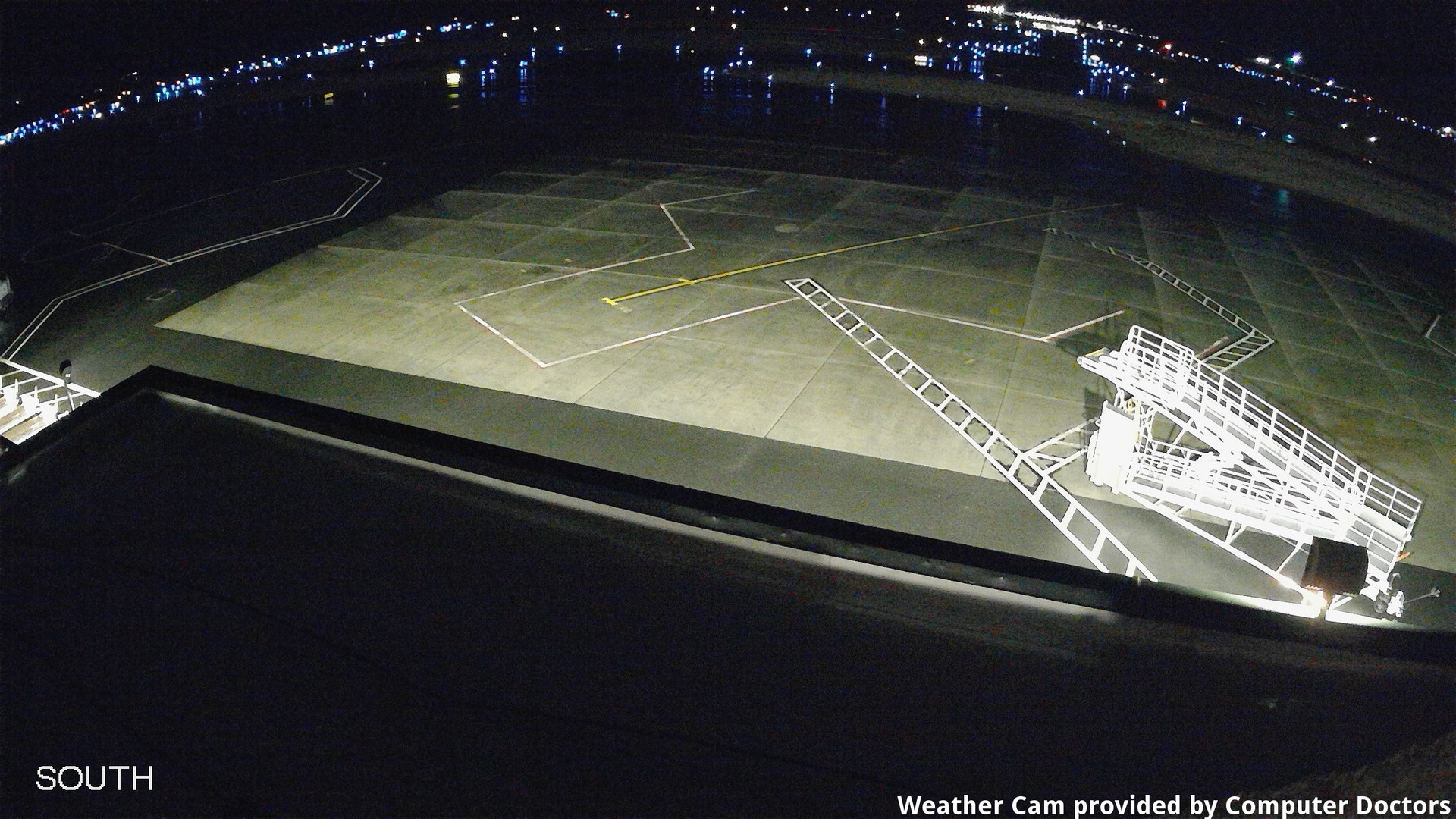 time-lapse frame, South webcam