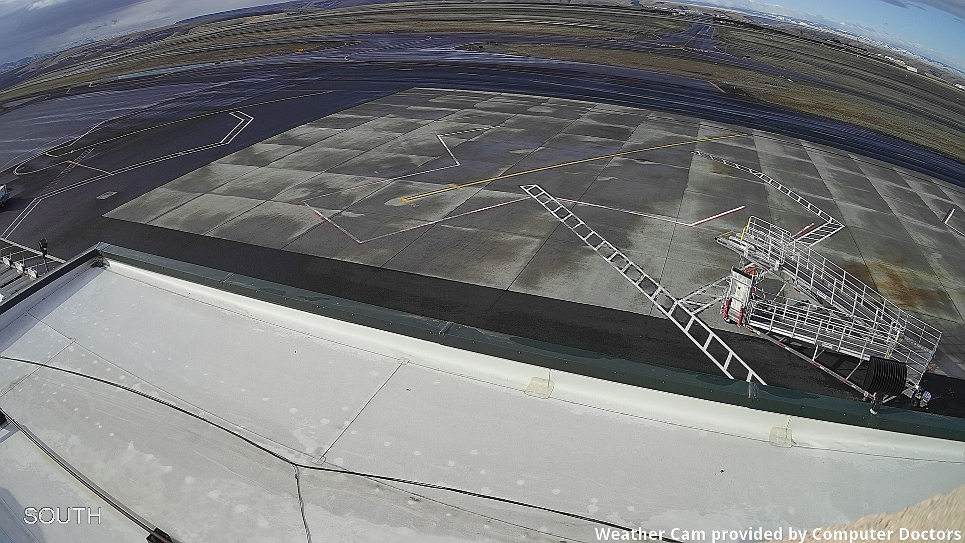 time-lapse frame, South webcam