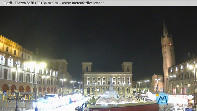 time-lapse frame, Forlì - Piazza Saffi webcam