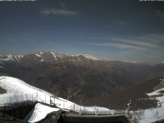 view from Bielmonte M. Marca vista M. Rosa e Valsessera on 2025-04-10