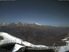 view from Bielmonte M. Marca vista M. Rosa e Valsessera on 2025-04-11