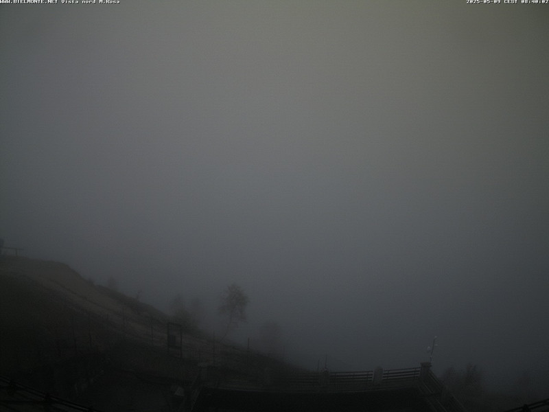 time-lapse frame, Bielmonte M. Marca vista M. Rosa e Valsessera webcam