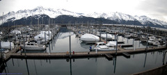 view from Seward Harbor on 2023-03-12