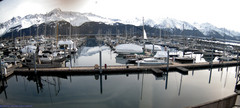 view from Seward Harbor on 2024-03-21