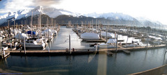 view from Seward Harbor on 2025-02-01