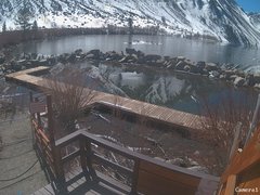 view from Convict Lake Marina on 2024-03-19