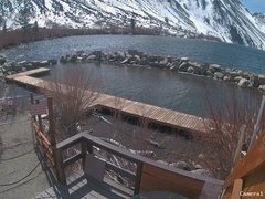 view from Convict Lake Marina on 2024-03-27