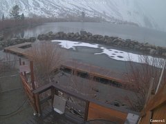 view from Convict Lake Marina on 2024-03-29