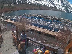 view from Convict Lake Marina on 2024-04-19