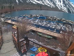 view from Convict Lake Marina on 2024-04-21
