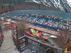 view from Convict Lake Marina on 2024-04-26