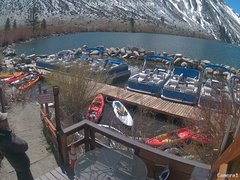 view from Convict Lake Marina on 2024-05-05