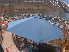 view from Convict Lake Marina on 2024-05-09