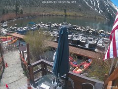 view from Convict Lake Marina on 2024-05-11