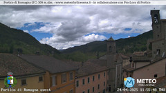 view from Portico di Romagna on 2025-04-24