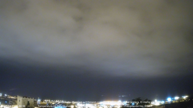 time-lapse frame, Adeje SW webcam