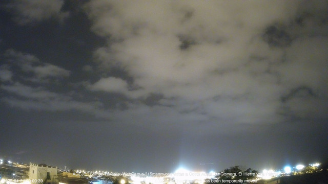 time-lapse frame, Adeje SW webcam