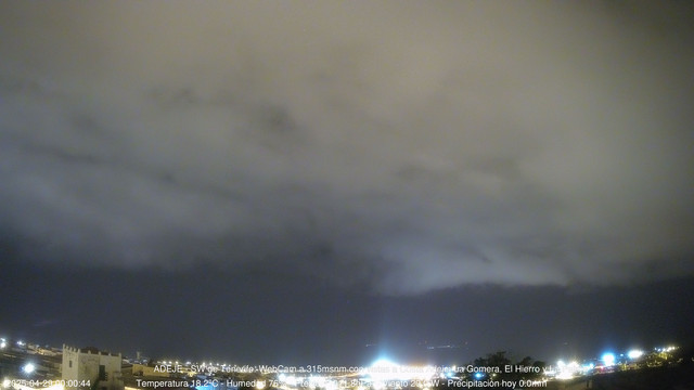 time-lapse frame, Adeje SW webcam