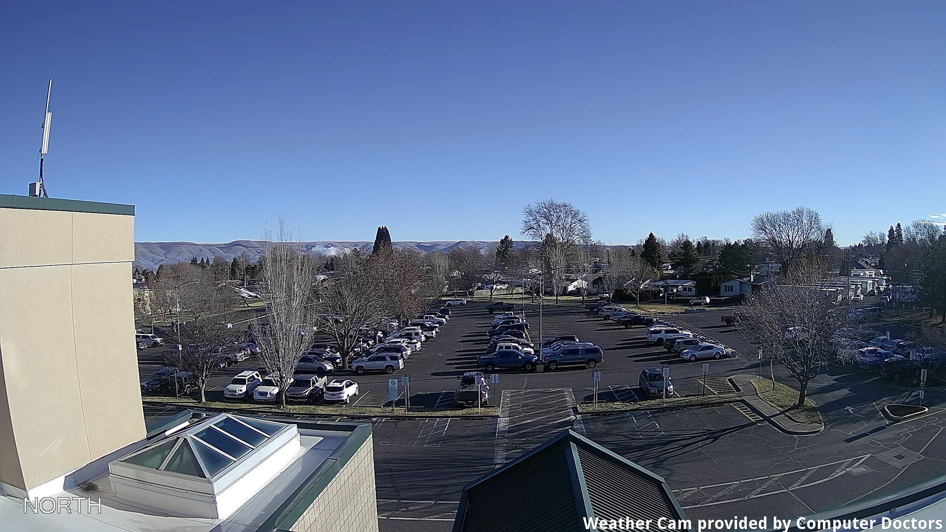 time-lapse frame, North webcam
