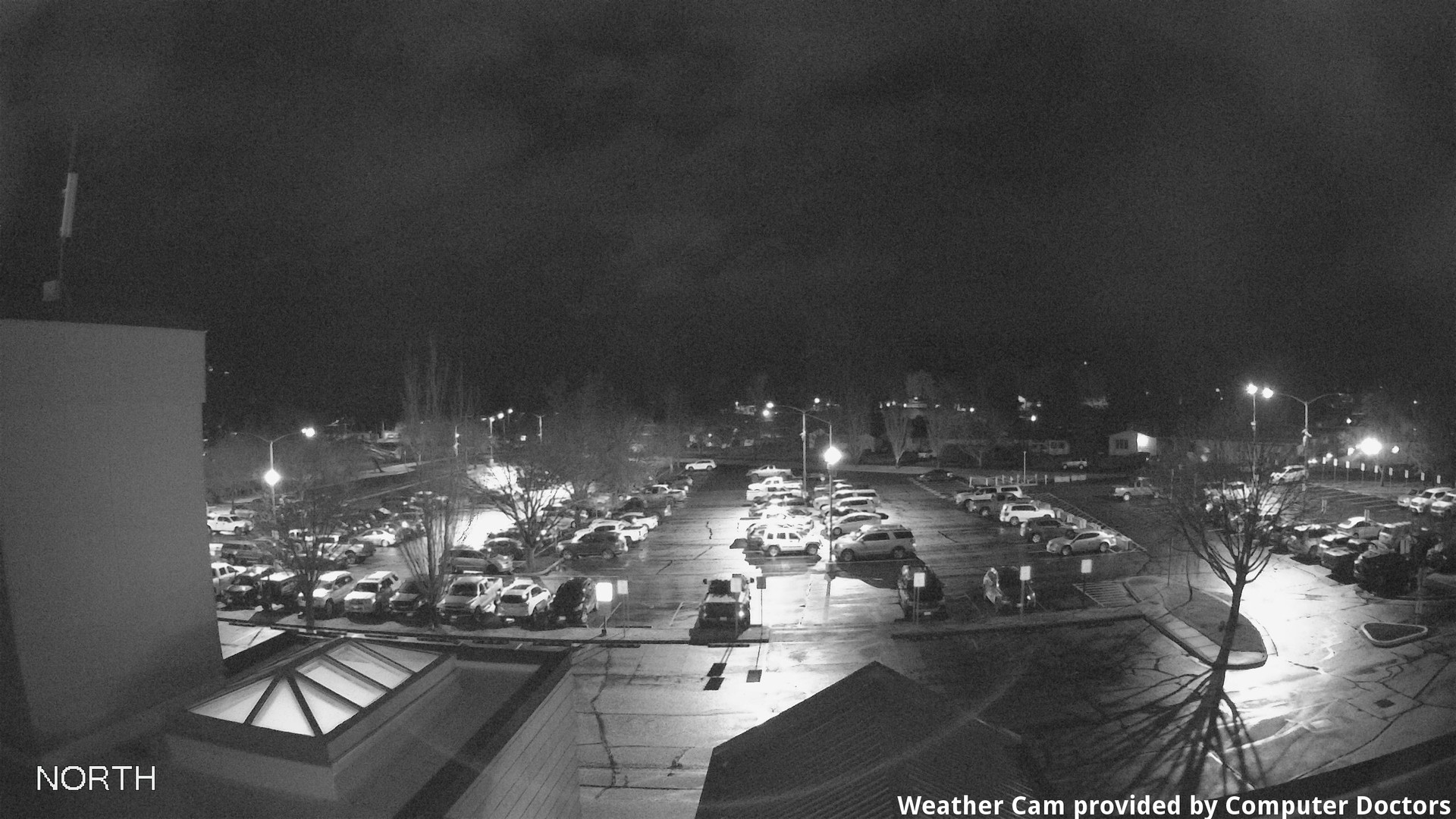 time-lapse frame, North webcam