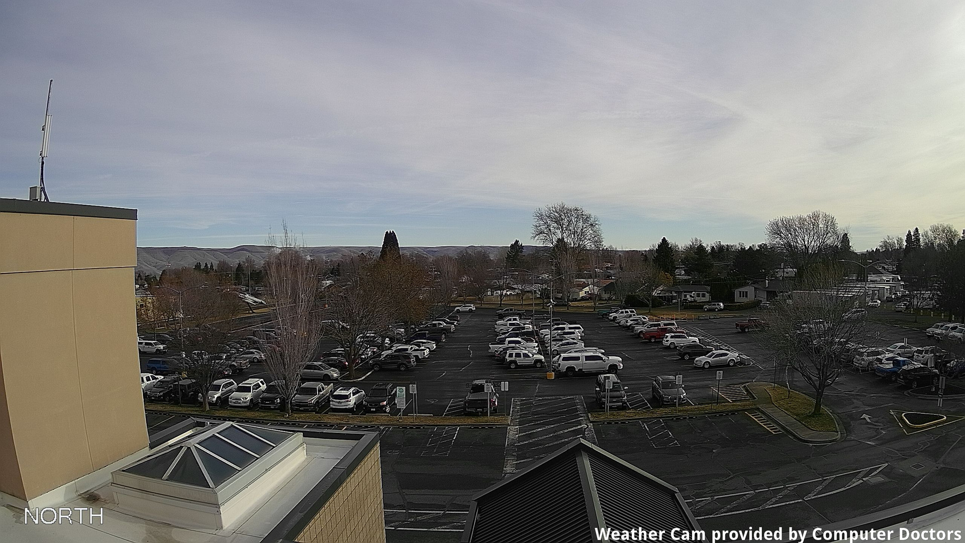 time-lapse frame, North webcam