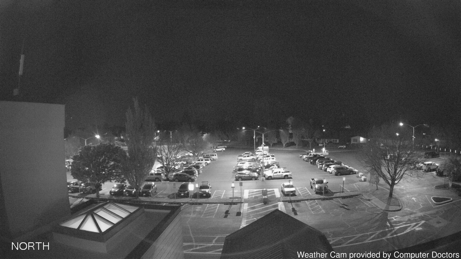 time-lapse frame, North webcam