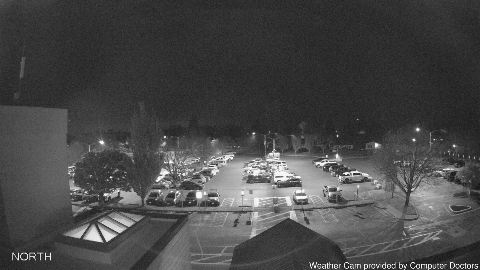 time-lapse frame, North webcam
