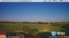 view from San Tomè on 2025-04-29