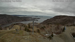 view from Ski Cape Smokey Top Station on 2024-05-01