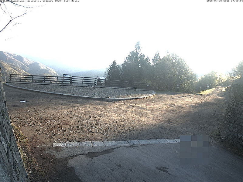 time-lapse frame, Bielmonte Bocchetto Sessera webcam