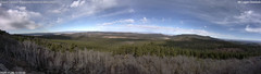 view from Mt Logan on 2025-01-06