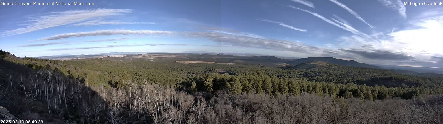 time-lapse frame, Mt Logan webcam