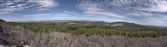 view from Mt Logan on 2025-03-01