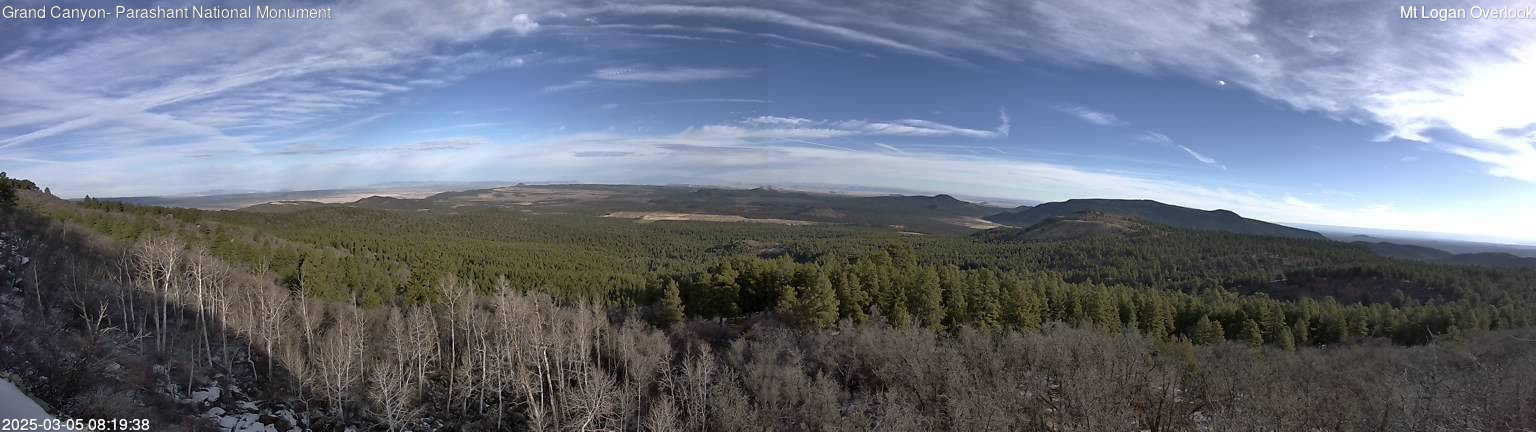 time-lapse frame, Mt Logan webcam