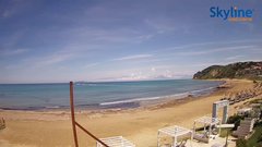 view from San Stefanos North West Corfu Webcam on 2024-05-13