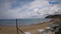view from San Stefanos North West Corfu Webcam on 2024-05-14