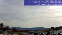 view from Stuarts Draft, VA on 2024-11-04