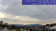 view from Stuarts Draft, VA on 2024-11-19