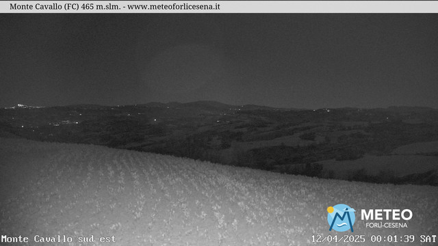time-lapse frame, Monte Cavallo Sud-Est webcam
