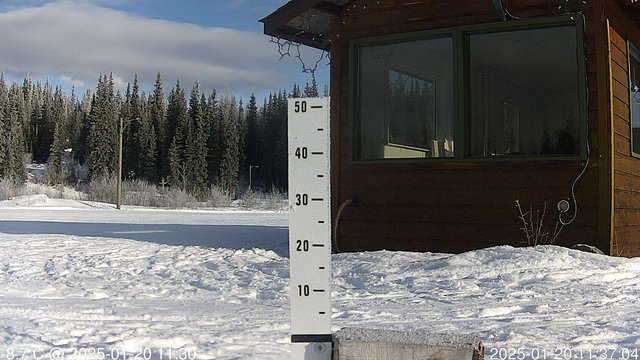 time-lapse frame, snowstump webcam